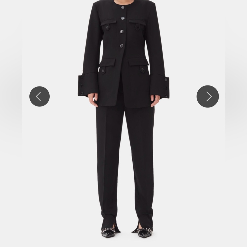 Ganni Brand New Suit - Blazer and Trousers